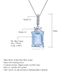 Natural Topaz Necklace Pendant Fashion Light Luxury High End S925 Sterling Silver Inlaid Natural Colored Gemstone Necklace_ipsvogv.com