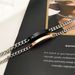 Men And Women's Jewelry Smooth Bracelet Couple Stainless Steel Diamond Personality Simple Creative Engraved Titanium Steel Jewelry_ipsvogv.com