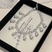 【 9233 People's Collection 】 Super Sparkling Water Drop Zircon Pearl Tassel Necklace Women's Light Luxury Premium_ipsvogv.com