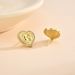 Women’s Jewelry Set Fashion Copper Plated Real Gold/white GoldSweet Style Heart Shaped Micro Inlaid Zircon Earrings High End Light Luxury Earrings_ipsvogv.com