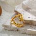 Women’s Jewelry Set Fashion Gold Retro Star And Moon Ring Personality Design Ring Fashionable And Versatile Commuter Open Ring_ipsvogv.com
