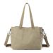 Simple Handheld Shoulder Bag New Canvas Bag Women's Bag Large Capacity Fashion Bag Versatile Casual Tote Bag_ipsvogv.com