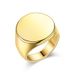 Smooth Ring Retro Men's Ring Simple Smooth Ring Jewelry_ipsvogv.com