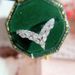 Cao Shi's New Fashionable V-shaped Micro Inlaid Zircon For Princess Engagement Commitment Ring_ipsvogv.com