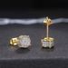 Unisex Best Selg With Dia For Men Trendy Gold Plated Earrings New Jewelry Temperament_ipsvogv.com