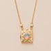 Women's Jewelry Love Words Vows Album Opening And Closing Necklace Female Retro Personality English Word Jewelry Moon Back Moon_ipsvogv.com