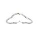 New Silver Plated Moments Heart Shaped Earrings, Fashion Love Earrings, Valentine's Day Gift For Women_ipsvogv.com