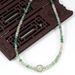 4 cm Jade Gradient Spacer Round Beads Green Aventurine Natural Stone Necklace Clavicle Chain New Chinese Style_ipsvogv.com