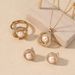 Women's Jewelry Set Elegant Light Luxury Copper Inlaid Zircon Pearl Camellia Pendant Necklace Earrings Set Fashion Jewelry_ipsvogv.com