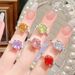 Hot In 】 Selling 【 Store Internet Celebrity Princess Luxurious And Fashionable Temperament Simulation Crystal Octagonal 【 】_ipsvogv.com