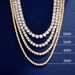 Zircon Tennis Chain Men's Necklace Niche Hip-Hop Jewelry Women's Bracelet_ipsvogv.com