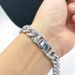 Unisex Popular 12mm Wide Single Row Simple Diamond Alloy Necklace Men's Personality Trend Hip Hop Style Cuban Chain_ipsvogv.com