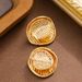 Fashionable Double-layer Irregular Geometric Circular For Women With A Sense Of Luxury, Fashionable And Colorfast Silver_ipsvogv.com