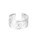 New Handicraft Personalized Punk Jewelry Spiral Pattern Hollow Open And Bracelet_ipsvogv.com