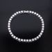 Minimalist Jewelry 4mm Tennis Alloy Rhinestone Unisex Single Row Clavicle Chain Hip Hop Style Necklace_ipsvogv.com
