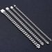 Men's Jewelry Stainless Steel Six Sided Grinding Bracelet Jewelry High End Cuban Chain Plain Chain Women's Jewelry_ipsvogv.com