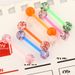 Human body piercing acrylic sequin tongue nail tongue ring soft Rod_ipsvogv.com