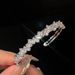 Light High-end Feeling, Exquisite Sparkling Diamond Zircon With Adjustable Opening For Women, Light Luxury Niche Design,_ipsvogv.com