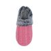 New all-match woolly slippers warm faded wool-mouth cotton drag non-slip plus pile thick cotton slippers_ipsvogv.com