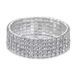 Jewelry Minimalist Instagram Style Girl's Row Women's 8-Row Diamond Shining Combination Bracelet_ipsvogv.com