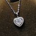 Cao Shi's Light Luxury and Small Crowd Metal Zircon Love Necklace New Women's Advanced Design Feeling Neckchain Summer Collar Chain_ipsvogv.com