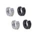Women's Jewelry Hip Hop New Nail Zircon Earrings Hip Hop Fashion Street Trend Earrings_ipsvogv.com