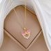 Butterfly 【 】 Knot Love Zircon Light Luxury Charm Gorgeous Full Diamond Necklace Women's Versatile Clavicle Titanium 【 】_ipsvogv.com
