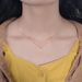 Women's Jewelry Simple Temperament Diamond Cross Sterling Silver Necklace Niche Design High Grade Clavicle Chain Necklace_ipsvogv.com