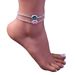 fashion accessories luxury emerald crystal Anklet summer beach style shiny full diamond Anklet Anklet_ipsvogv.com