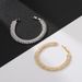 Wheat Spike Unisex Trendy Hip-Hop Personality Couple Jewelry Full Diamond Zircon Men's Bracelet_ipsvogv.com