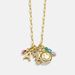 Sports Pendant Set Vacuum Gold Plated Stainless Steel Tennis Volleyball Charms DIY Unisex Jewelry_ipsvogv.com