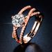 Live streaming one carat moissanite ring, intertwined with lives and three generations, engagement ring design_ipsvogv.com