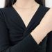 Women's Jewelry Set Fashion Light Luxury Round Diamond Zircon Necklace Tide Full Diamond Geometric Three Dimensional Square Clavicle Chain Necklace_ipsvogv.com