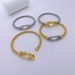 Fashion High-level Micro Set Zircon Two Color Fried Dough Twists Braid Bracelet Jewelry_ipsvogv.com