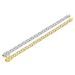 Men's necklace for men and women, full of colorful diamonds, cool Miami accessories CubanChain width 9mm_ipsvogv.com