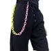Trend Fluorescent Acrylic Trouser Chain Punk Retro Trouser Chain Color Double Waist Chain_ipsvogv.com