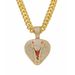 New Creative Design Sense Cobra Hip-Hop Zodiac Snake Pendant Necklace_ipsvogv.com