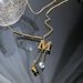Letter pendant titanium steel necklace women's light luxury niche design clavicle necklace ins trendy hip hop accessories_ipsvogv.com