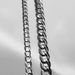Trendy S Pure Silver 8MM Hexagon Bracelet Personality Hip-Hop Men's Cuban Chain Jewelry_ipsvogv.com