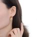 Women’s Jewelry Set Fashion Jewelry OM Yoga Diamond Zircon CZ Earrings Female Earrings Temperament Earrings Ins Style Simple Style_ipsvogv.com