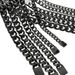 316L Stainless Steel Black Tone Hip Hop Necklace for Mens Chain Width: 9~16mm_ipsvogv.com