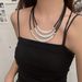 Women's Jewelry Set Fashion Short Necklace Multi Layer Arc Retro Style Fashion Personality Clothing Accessories Clavicle Chain Female Decorative Chain_ipsvogv.com