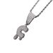 Hip Hop Letter Zircon Ins Personalized Accessory Niche Design Men's Pendant Necklace_ipsvogv.com