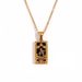 Women's Jewelry Fashion Niche Pendant Stainless Steel Plated K Gold Retro Original New Tarot Necklace_ipsvogv.com