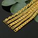 Ladies' Leaf Shaped Water Droplet Heart-shaped Hidden Buckle Women's Geometric Design Br, Gold Plated_ipsvogv.com