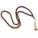 Natural 8mm Hand Held 99 Muslim Prayer Beads Bracelet DIY Tassel Beads Handle Chain_ipsvogv.com