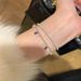 Light Luxury High-end Purple Zircon Tassel Necklace With High Aesthetic Value Bracelet Set, Exquisite Temperament,_ipsvogv.com