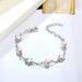 Five-pointed star pearl bracelet female S925 sterling silver bracelet ins style jewelry silver jewelry_ipsvogv.com