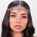 Bohemian Rhinestone Hair Chain, Double-layer Water Drop Pendant Forehead Chain For Women, European And American Wedding Accessories Headband06_ipsvogv.com