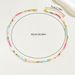 Wind necklace, female personality, Bohemian creative design string, colorful crystal beads, long necklace accessories_ipsvogv.com
